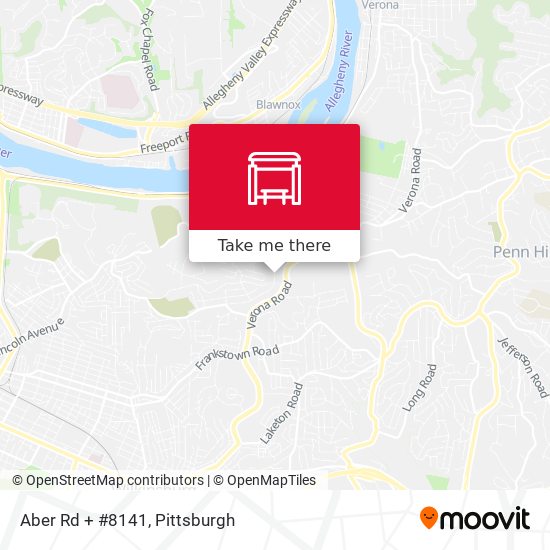 Mapa de Aber Rd + #8141