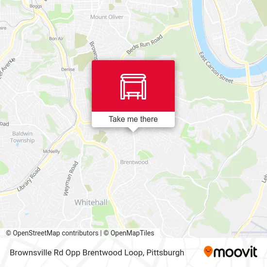 Brownsville Rd Opp Brentwood Loop map