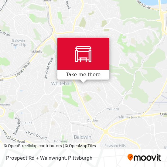 Mapa de Prospect Rd + Wainwright