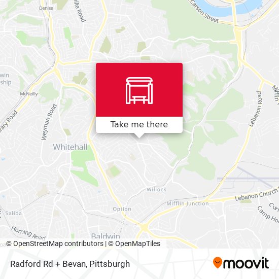 Mapa de Radford Rd + Bevan