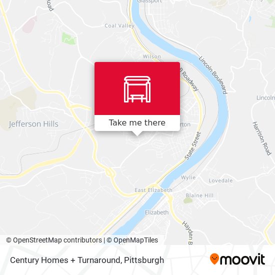 Century Homes + Turnaround map