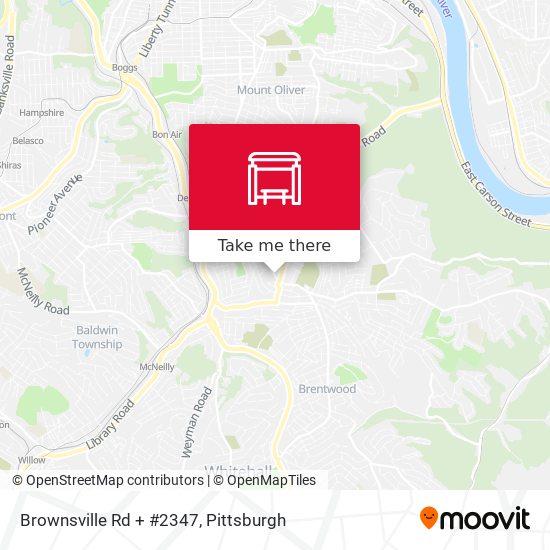 Brownsville Rd + #2347 map