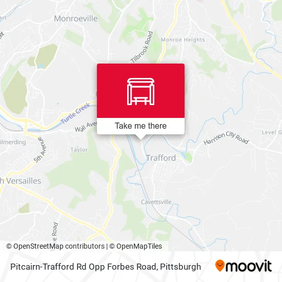 Mapa de Pitcairn-Trafford Rd Opp Forbes Road
