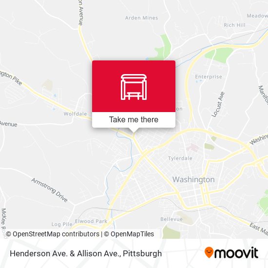 Mapa de Henderson Ave. & Allison Ave.