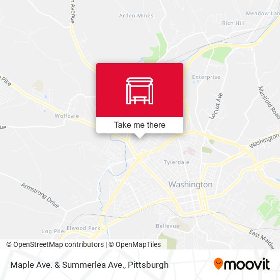 Maple Ave. & Summerlea Ave. map