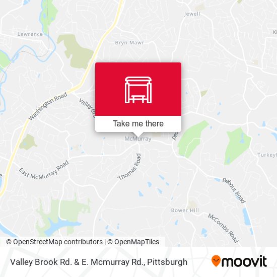 Mapa de Valley Brook Rd. & E. Mcmurray Rd.