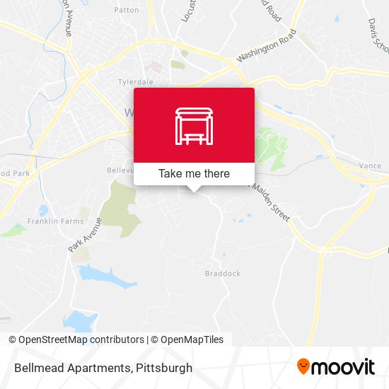 Bellmead Apartments map