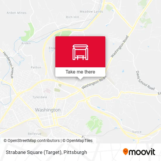 Strabane Square (Target) map