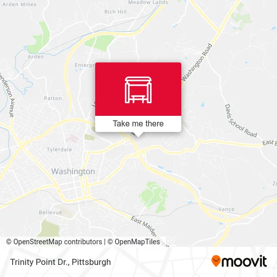 Trinity Point Dr. map