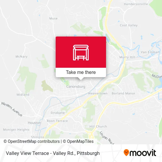 Valley View Terrace - Valley Rd. map