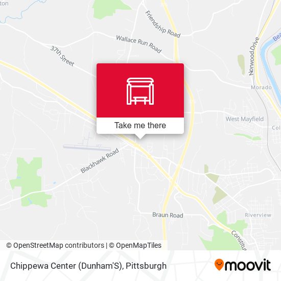 Chippewa Center (Dunham'S) map