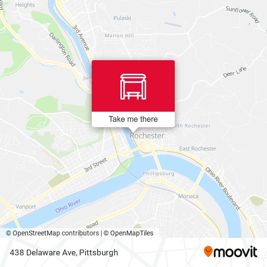 438 Delaware Ave map