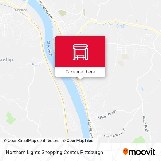 Mapa de Northern Lights Shopping Center