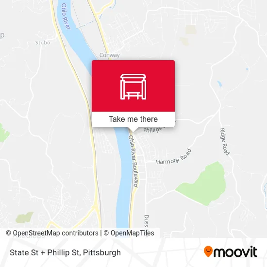 State St + Phillip St map