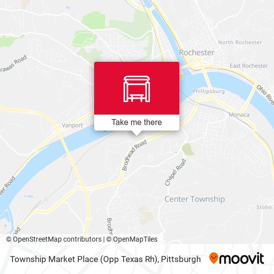 Mapa de Township Market Place (Opp Texas Rh)