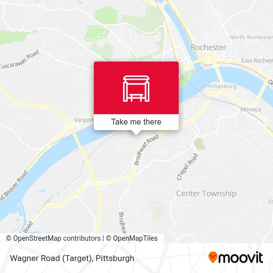 Wagner Road (Target) map