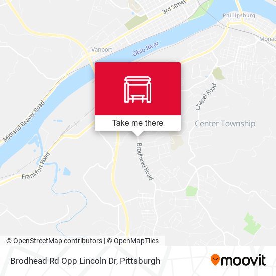 Brodhead Rd Opp Lincoln Dr map