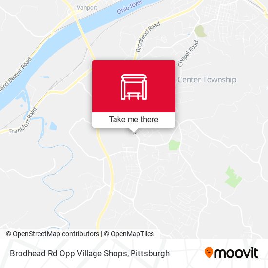 Brodhead Rd Opp Village Shops map