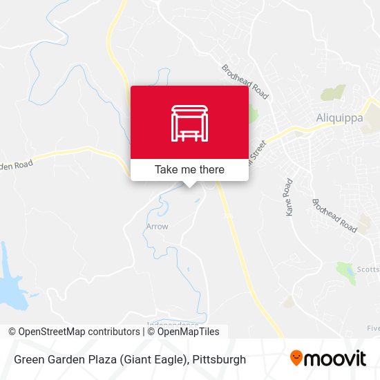 Mapa de Green Garden Plaza (Giant Eagle)