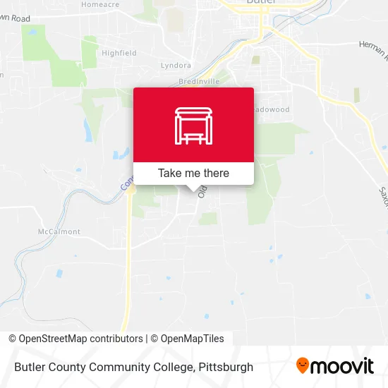 Butler County Community College map