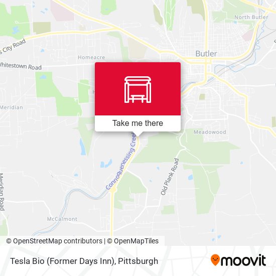 Tesla Bio (Former Days Inn) map