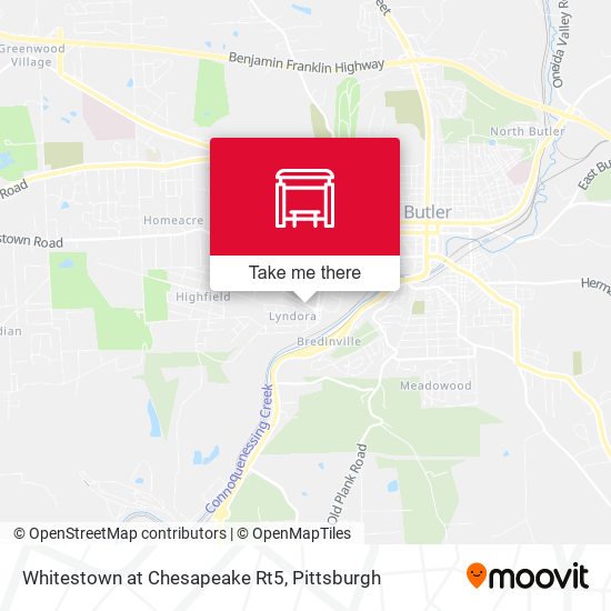 Whitestown at Chesapeake Rt5 map