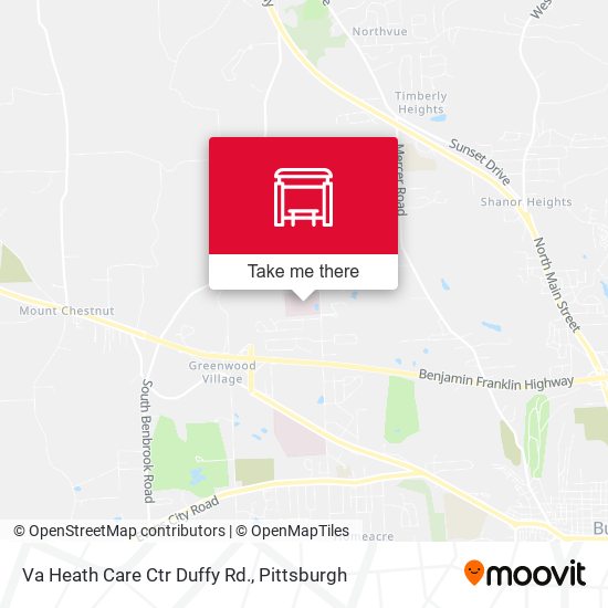 Va Heath Care Ctr Duffy Rd. map