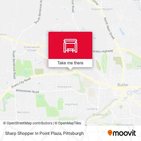 Sharp Shopper In Point Plaza map