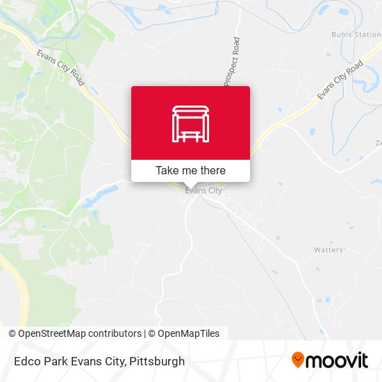 Mapa de Edco Park Evans City