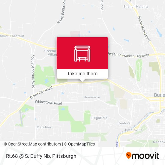 Rt.68 @ S. Duffy Nb map