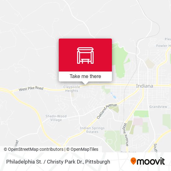 Mapa de Philadelphia St. / Christy Park Dr.