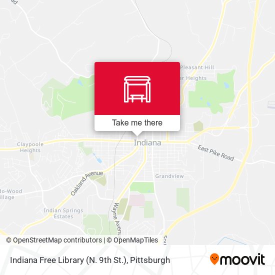 Mapa de Indiana Free Library (N. 9th St.)