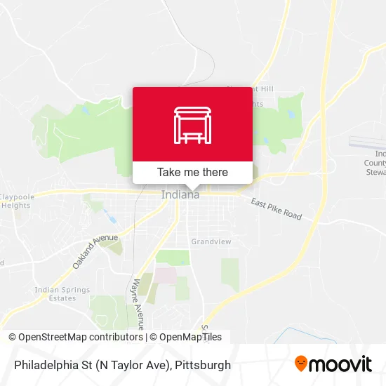 Mapa de Philadelphia St (N Taylor Ave)