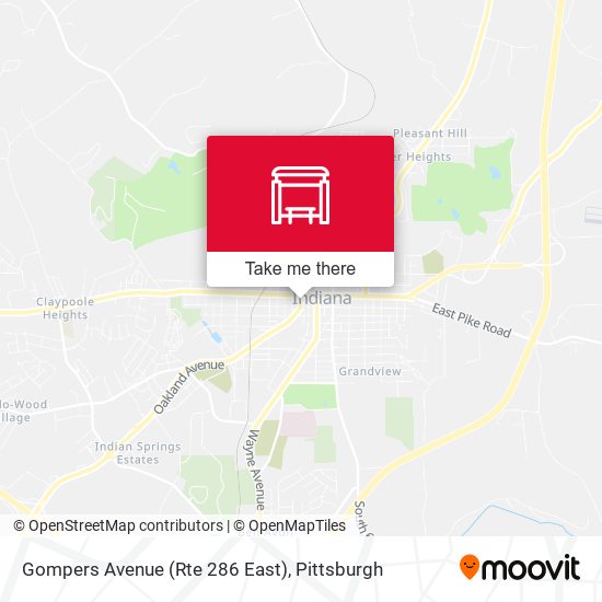 Gompers Avenue (Rte 286 East) map