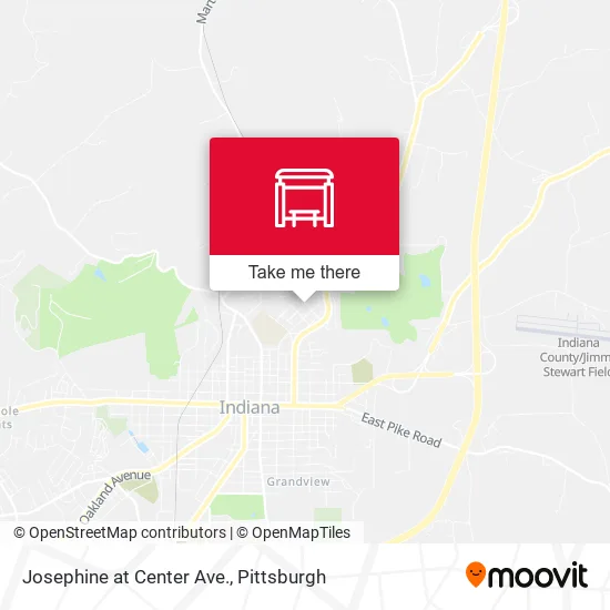 Josephine at Center Ave. map