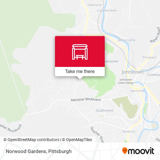 Norwood Gardens map