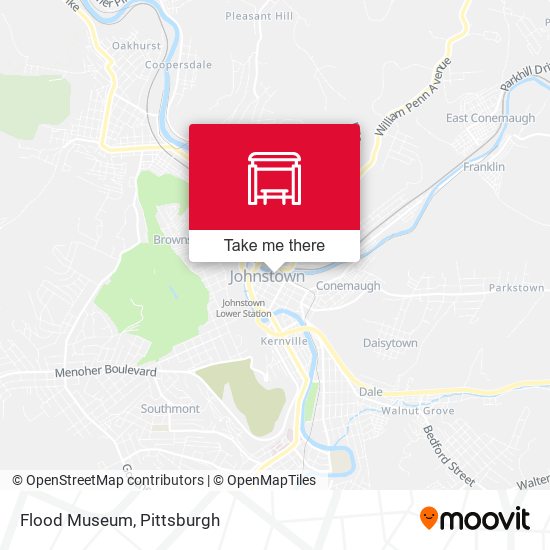 Mapa de Flood Museum