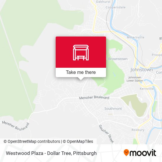 Westwood Plaza - Dollar Tree map