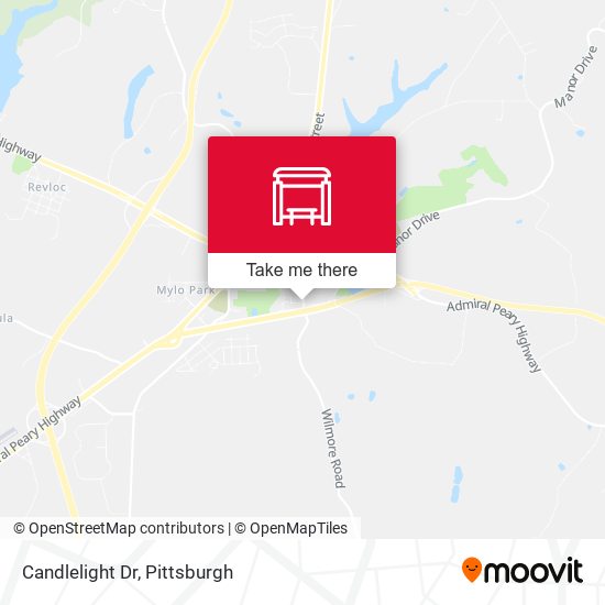Mapa de Candlelight Dr