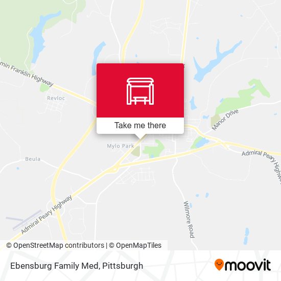 Mapa de Ebensburg Family Med