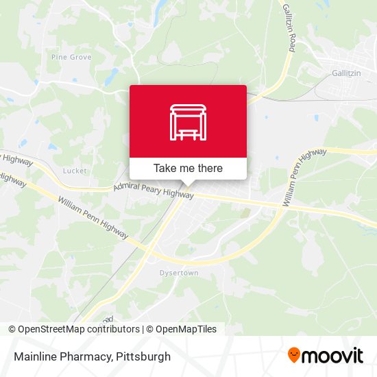 Mainline Pharmacy map