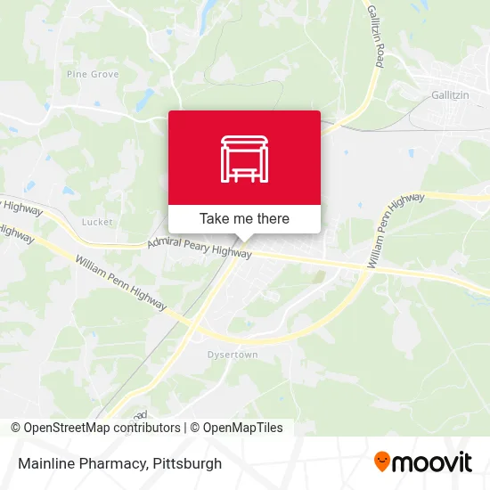 Mainline Pharmacy map