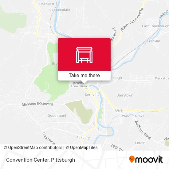 Convention Center map