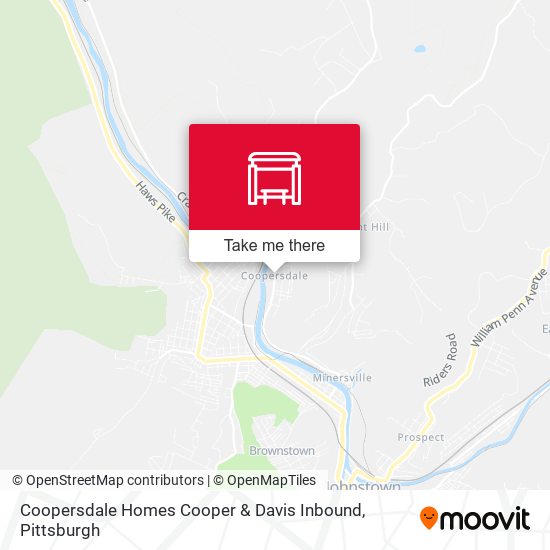 Mapa de Coopersdale Homes Cooper & Davis Inbound
