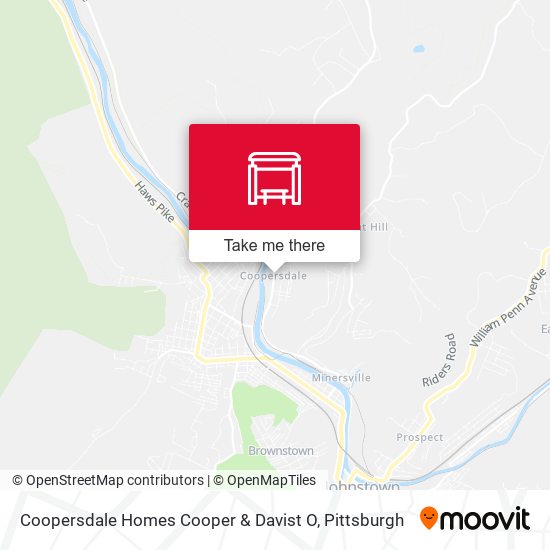 Mapa de Coopersdale Homes Cooper & Davist O