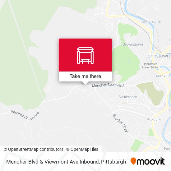 Menoher Blvd & Viewmont Ave Inbound map