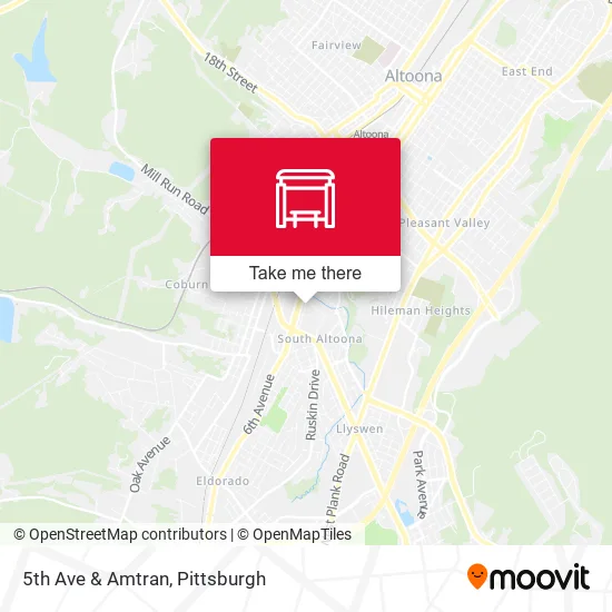 Mapa de 5th Ave & Amtran