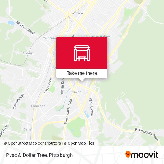 Mapa de Pvsc & Dollar Tree