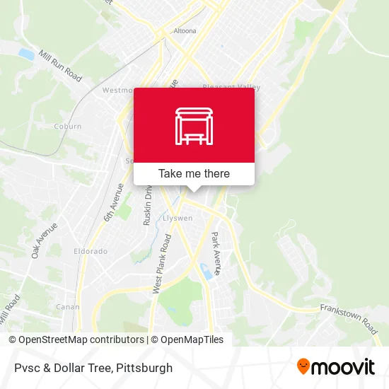 Mapa de Pvsc & Dollar Tree