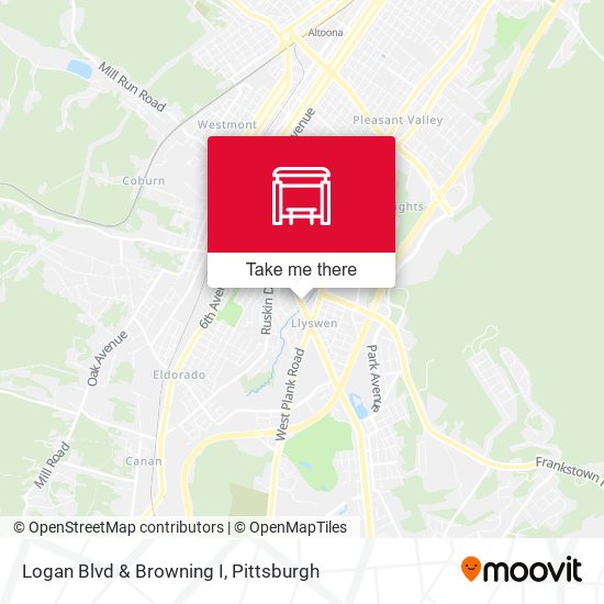 Mapa de Logan Blvd & Browning I